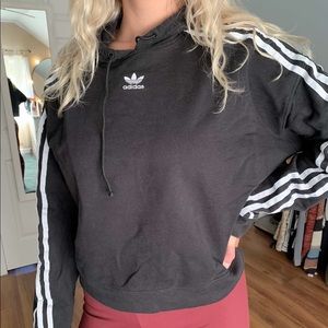 Adidas cropped hoodie